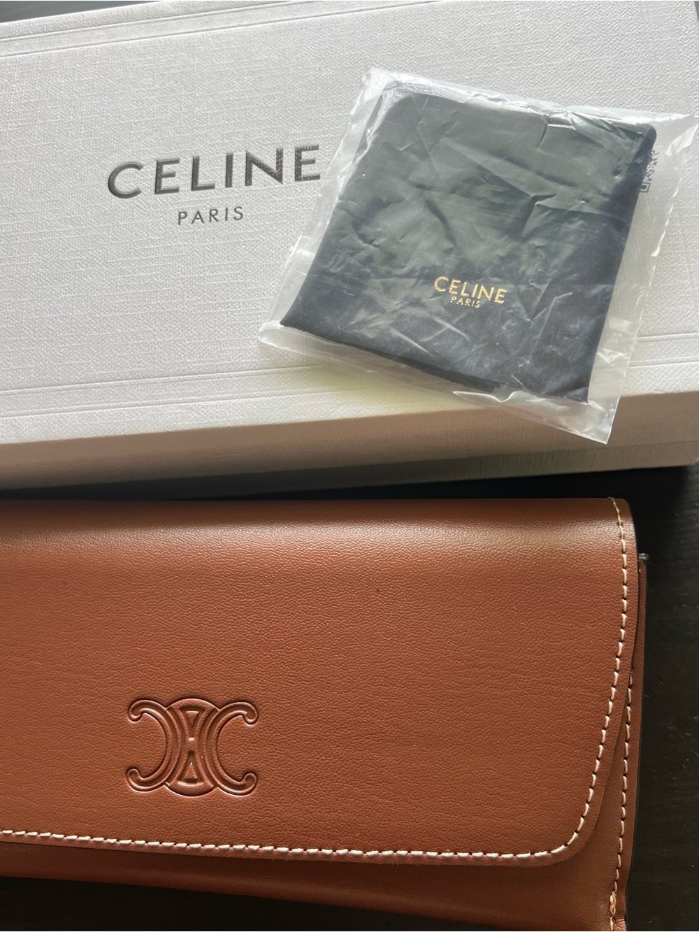 Celine Black Oval Sunglasses - Picture 8 of 8